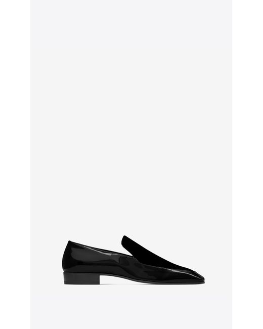 Saint Laurent Black Gabriel Loafers for men