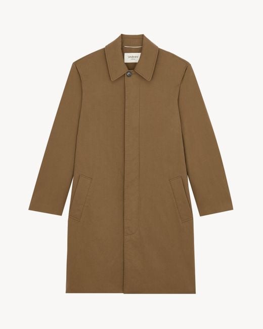 Saint Laurent Natural Padded Coat for men