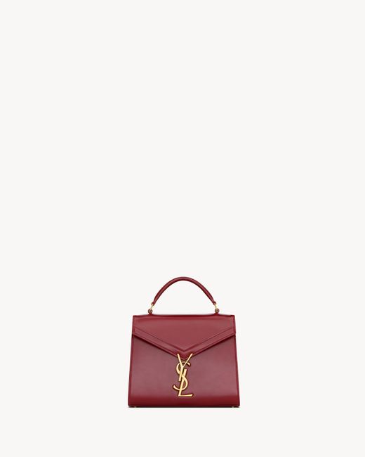 Cassandra Mini di Saint Laurent in Red