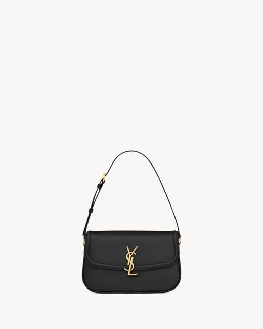 Solferino Small En Box Saint Laurent en coloris Black