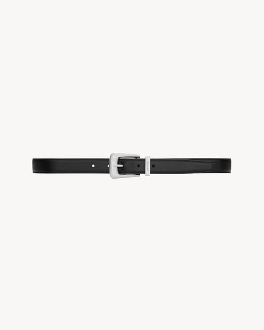 Saint Laurent Natural Folk Belt for men