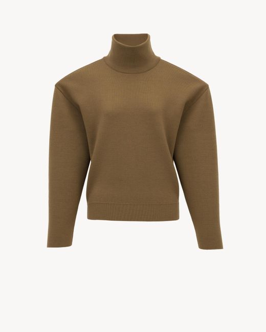 Saint Laurent Green Sweater