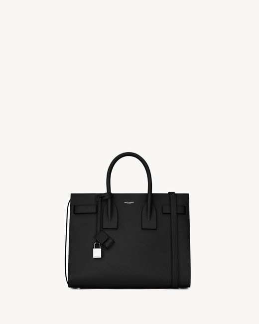 Saint Laurent Black Sac De Jour