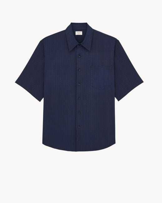 Saint Laurent Blue Shirt for men