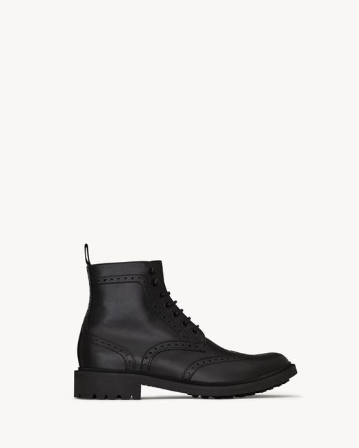 Saint Laurent Black Antoine Boots for men