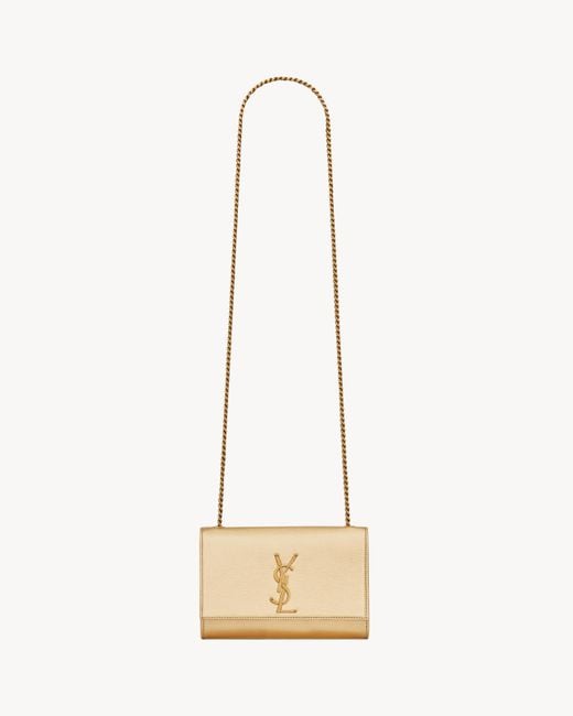 Saint Laurent Metallic Saint Laone Sizerent Kate Small