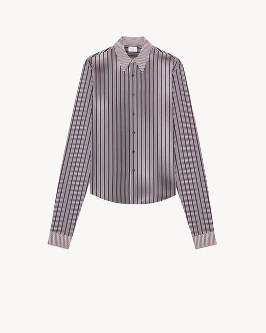 Saint Laurent Purple Winchester Shirt for men