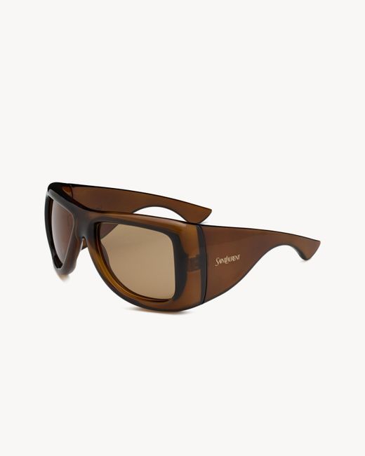 Saint Laurent Brown Sl 902 Howl for men