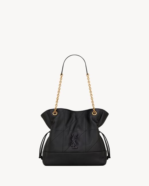 Saint Laurent White Jamie Shopping Small