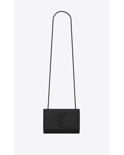 Saint Laurent Kate Small Bag In Grain De Poudre Embossed Leather