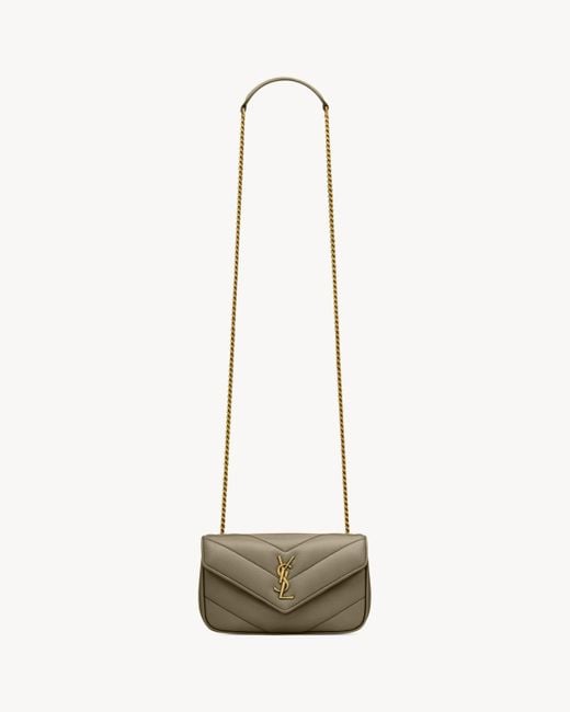 Saint Laurent Natural Loulou Mini