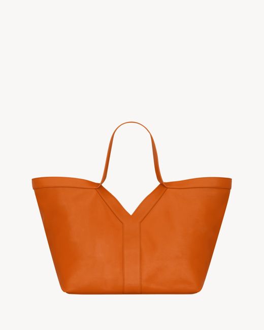 Saint Laurent Orange Y Tote