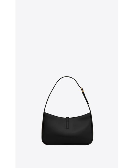 Saint Laurent Le 5 À 7 Hobo Bag In Smooth Leather in Black | Lyst