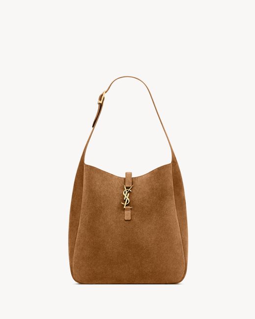 Saint Laurent Brown Le 5 À 7 Supple Large