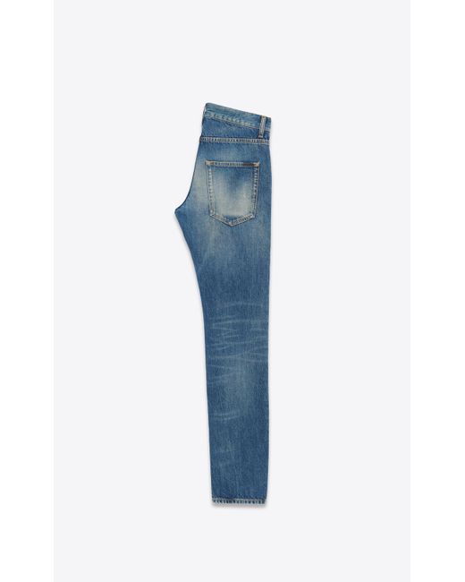 Saint Laurent Blue Slim-fit Jeans for men
