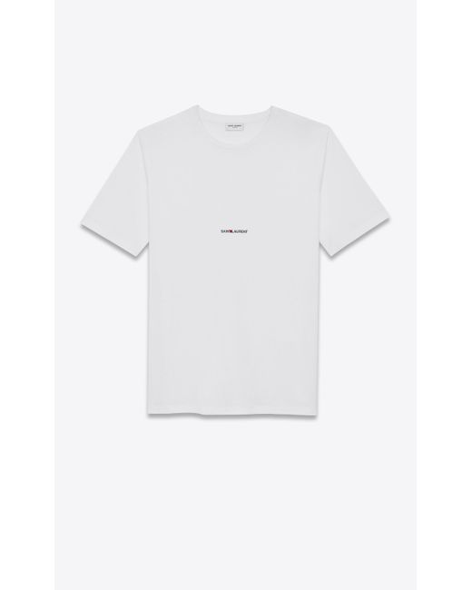 ysl white tee