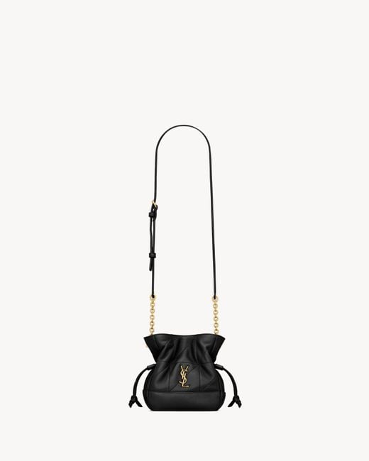 Saint Laurent Natural Jamie Mini Shoulder Pouch