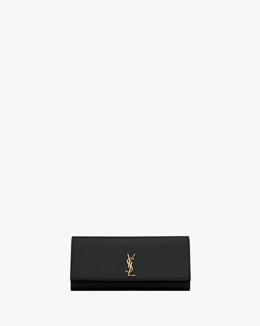 Saint Laurent White Kate Clutch