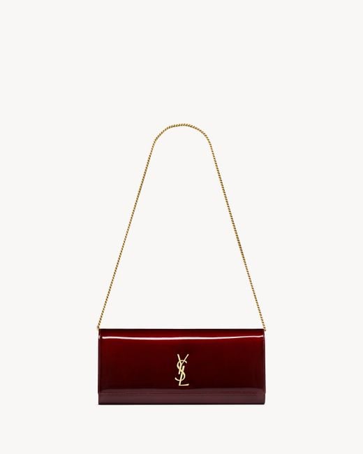 Saint Laurent Red Kate Clutch