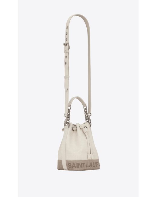 saint laurent rive gauche bucket bag