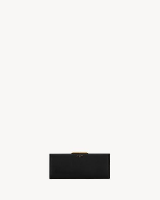 Saint Laurent White Midnight Small Clutch
