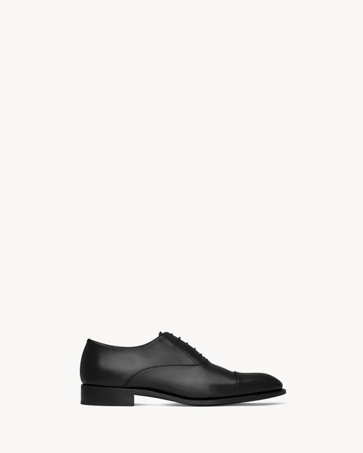 Saint Laurent White Saint Laone Sizerent Adrien Oxfords for men