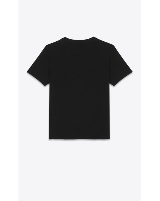 saint laurent eiffel tower t shirt