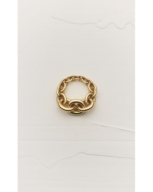 Saint Laurent Multicolor Graduated Chain Ring