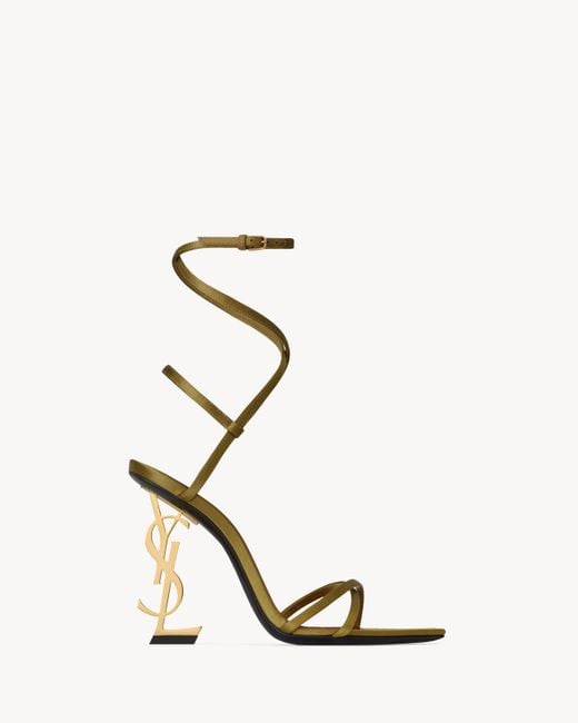 Saint Laurent Brown Opyum Sandals
