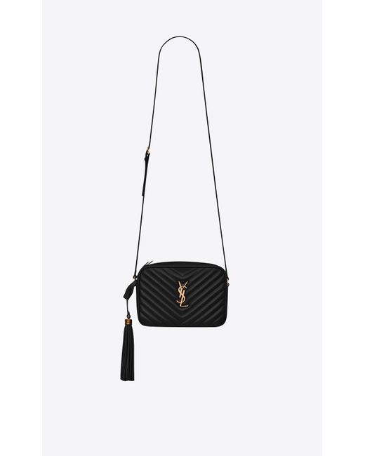 Saint Laurent Lou Camera Bag In Quilted Leather in Black Lyst Australia