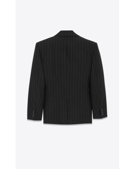 Saint Laurent Black Oversized Jacket for men