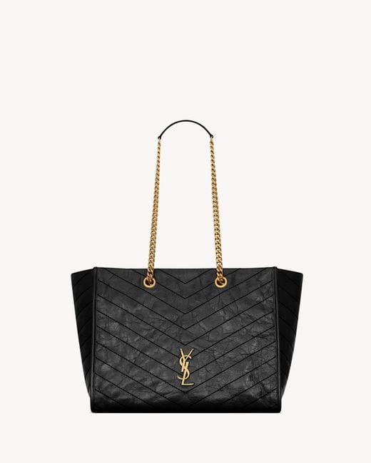 Saint Laurent Black Niki Shopping