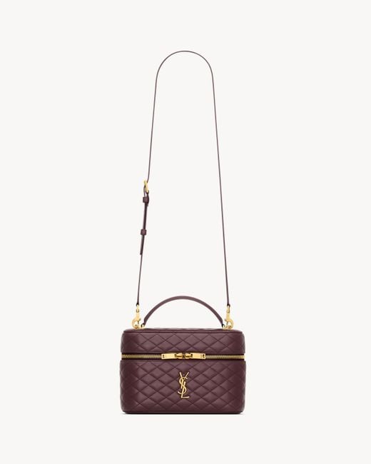Saint Laurent White Gaby Vanity Large