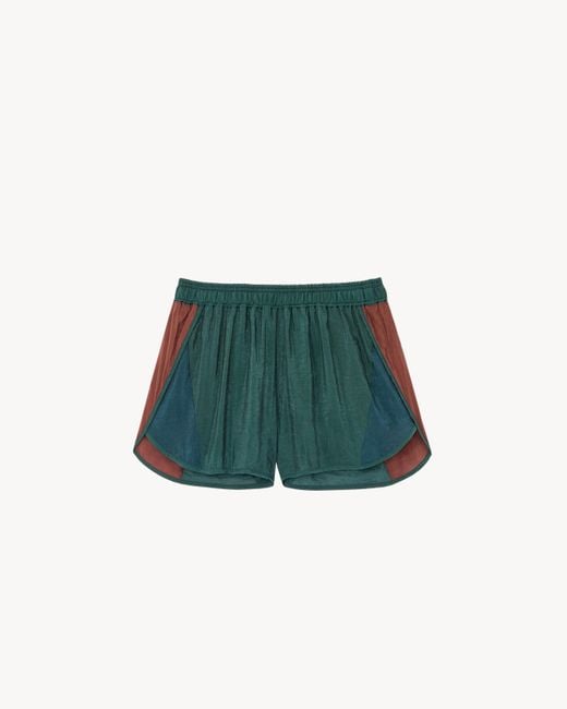 Saint Laurent Green Shorts