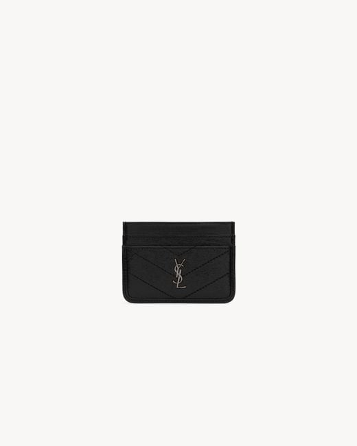 Saint Laurent White Niki Card Case