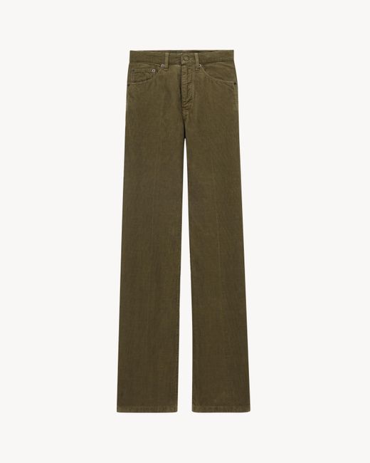 Saint Laurent Green Saint Laone Sizerent Clyde Pants