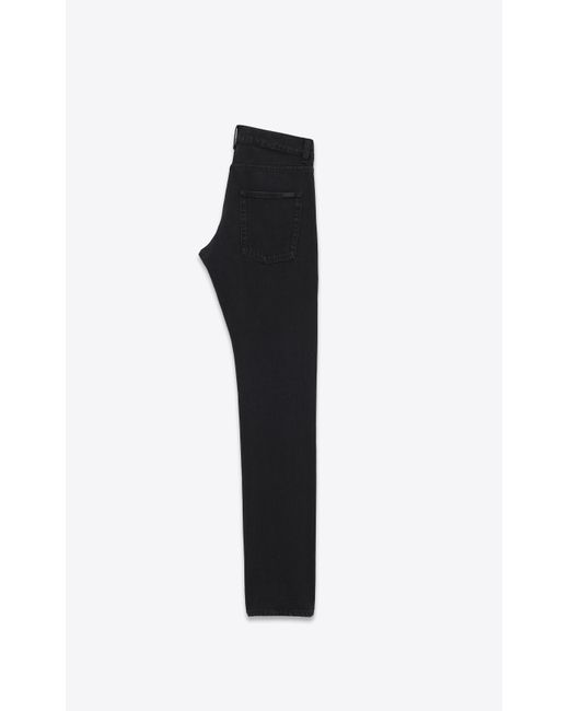 Saint Laurent Black Slim-fit Jeans for men