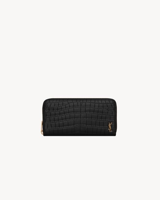 メンズ Saint Laurent ジップアラウンドウォレット メンズ Saint Laurent ジップアラウンドウォレット