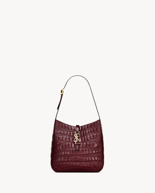 Saint Laurent Red Le 5 À 7 Supple Small