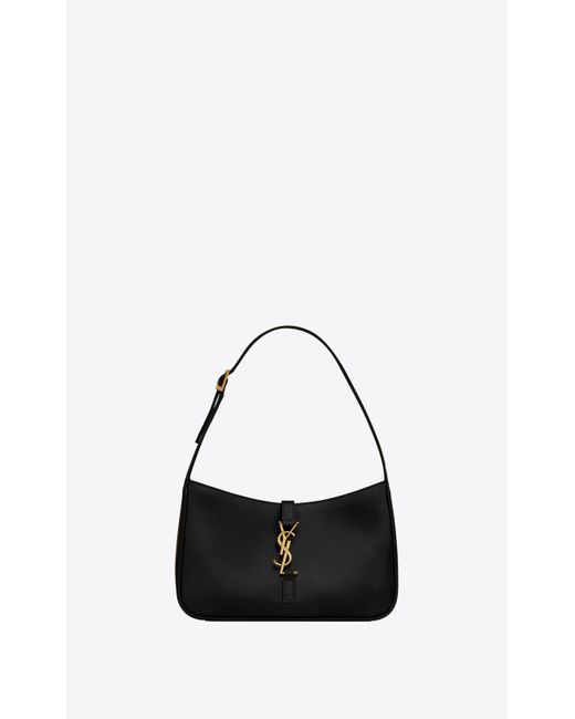 Saint Laurent Le 5 À 7 Hobo Bag In Smooth Leather in Black Lyst UK