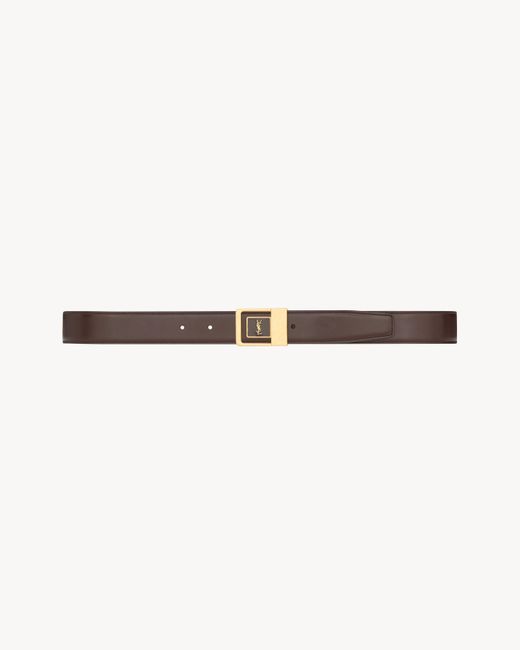 Saint Laurent Natural La 66 Belt for men