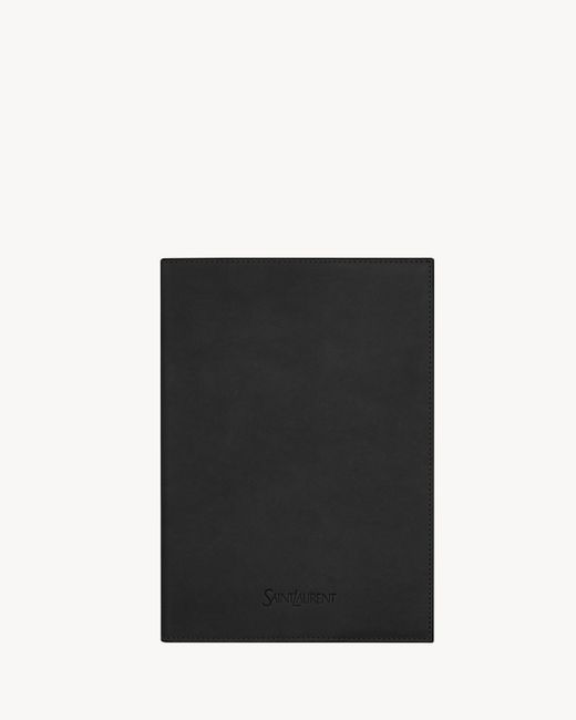 Agenda di Saint Laurent in Black