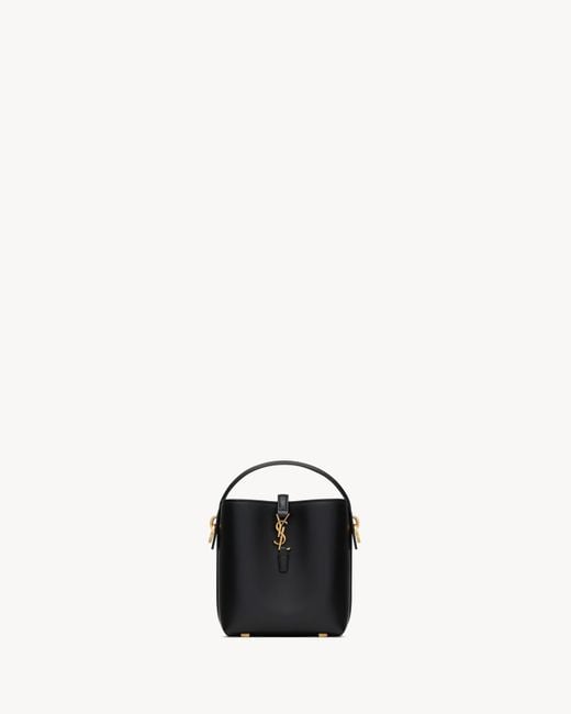 Saint Laurent Black Le 37 Bucket Bag