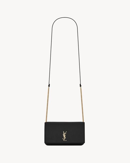 Saint Laurent White Smartphone Case Holder Cassandre