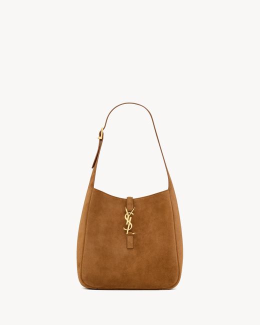 Saint Laurent Brown Le 5 À 7 Supple Small