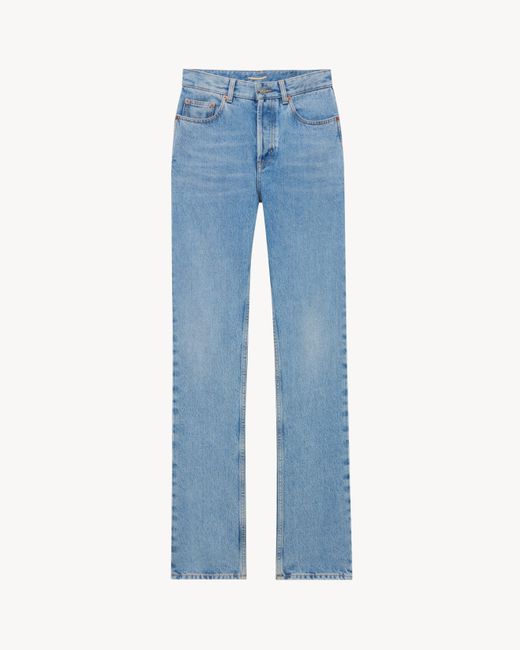 Saint Laurent Blue 90's Slim Jeans