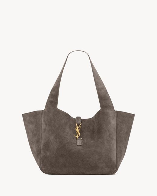 Le 5 À 7 Bea En Suède Saint Laurent en coloris Brown