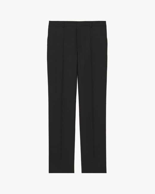 Saint Laurent Black Slim-Fit Pants for men