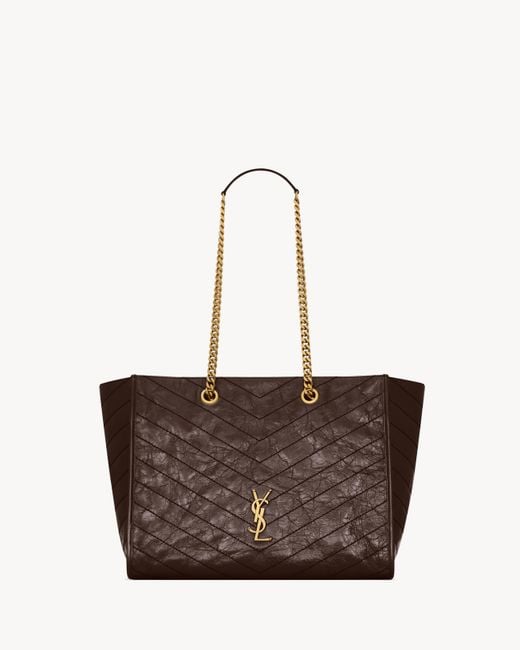Saint Laurent White Niki Shopping
