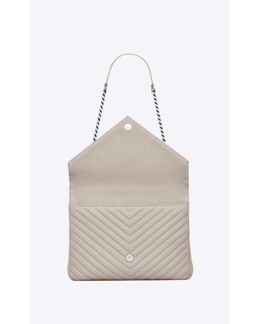 college large in matelassé leather